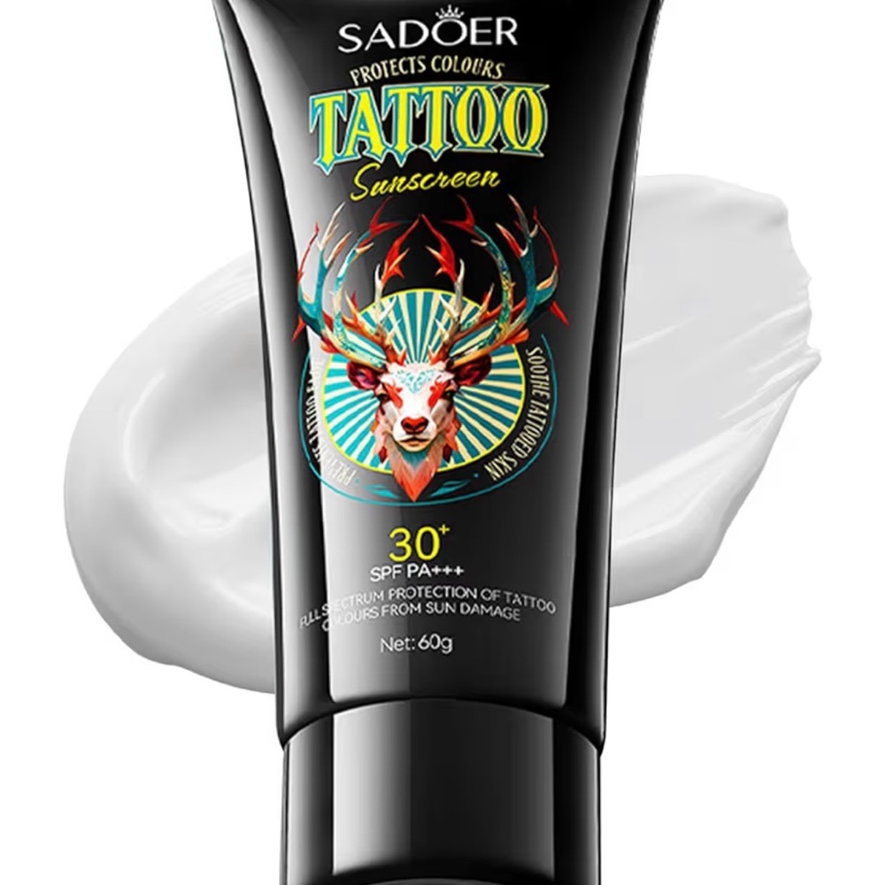 🆕Tattoo Sunscreen SPF 30, New 60g